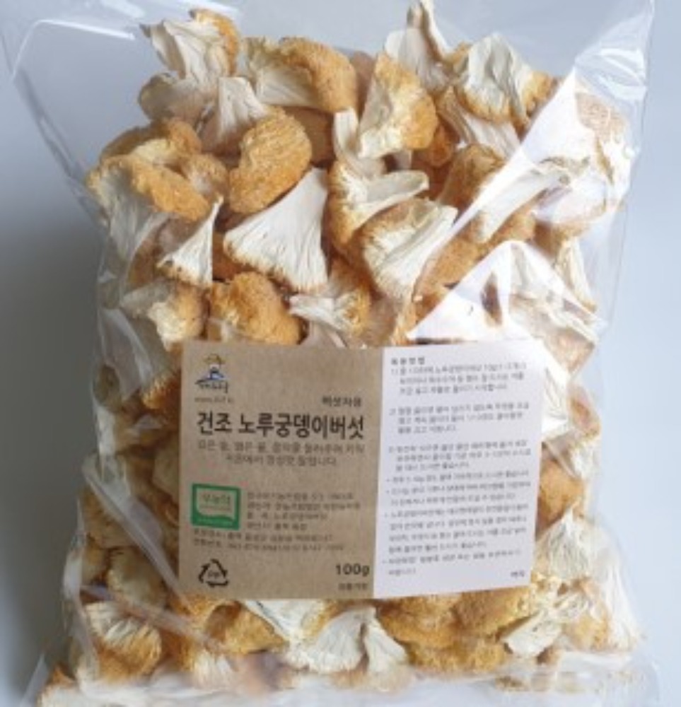 100 g dried ericium erinaceus
